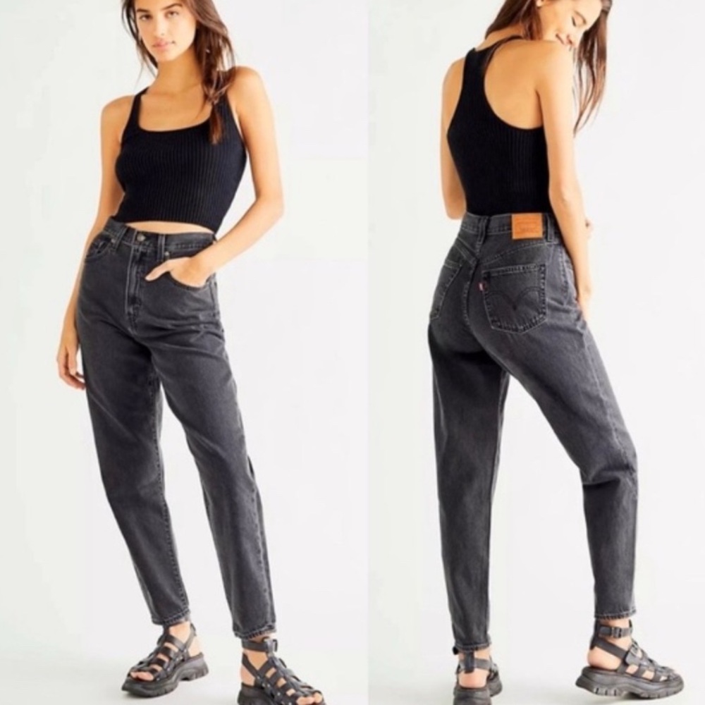 Levi’s high loose taper jean